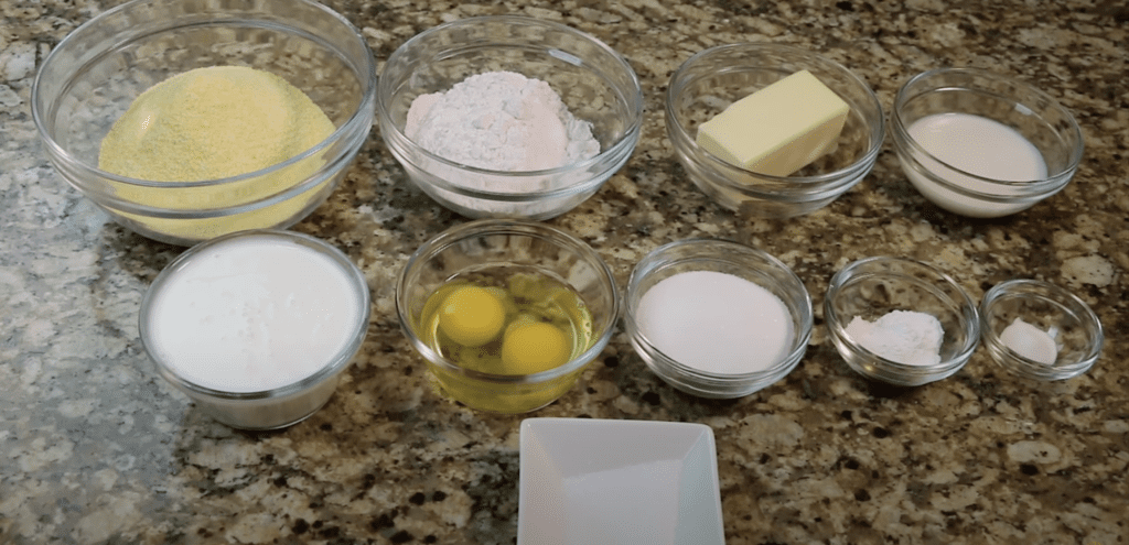 ingredients for cornbread recipe